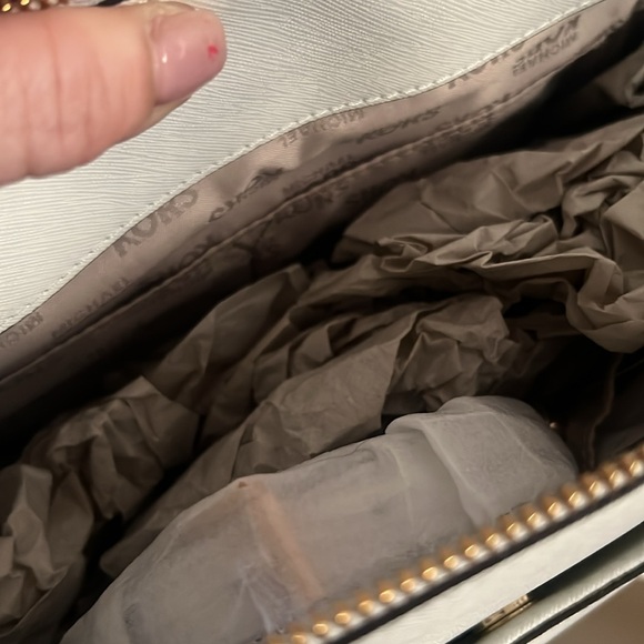 MICHAEL KORS CROSSBODY SATCHEL PURSES HUDSON  NEW AUTHENTIC 10x8.5 - Picture 6 of 12